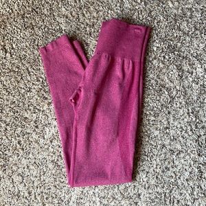 Crimson Contour Leggings